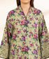 2 Piece - Printed Linen Suit